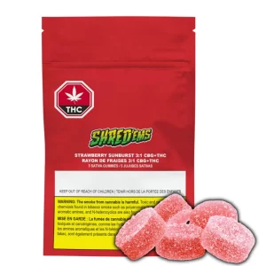 SHRED'EMS - Strawberry Sunburst 5X4.5G