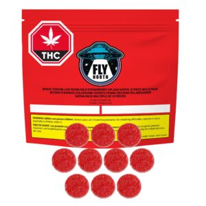 Fly North - Wild Strawberry Gummies Live Rosin 10X5.5G Multipack