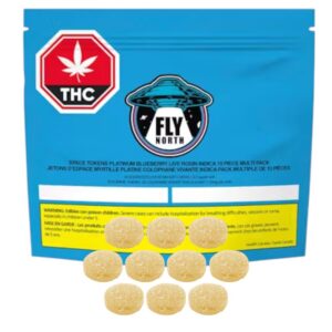Fly North - Platinum Blueberry Gummies Live Rosin 10X5.5G Multipack