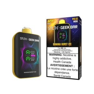 STLTH X Geekbar 80K - Banana Burst Ice