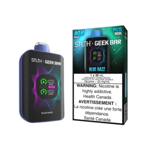STLTH X Geekbar 80K - Blue Razz