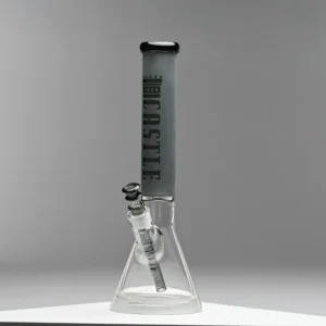 Castle Bong - Frosted Tube (16″) Colored Beaker Bong