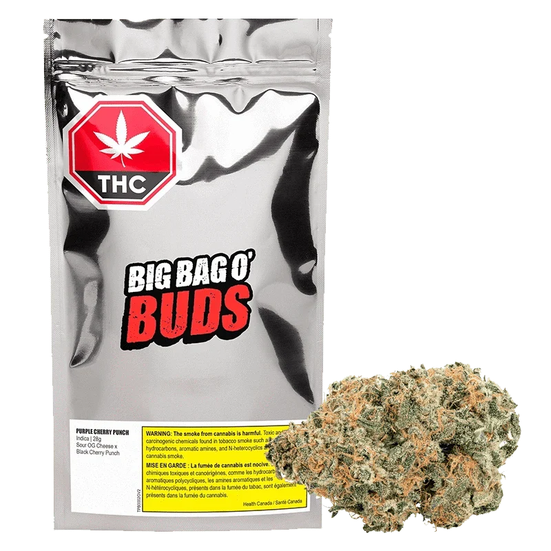 Big Bag O' Buds - Purple Cherry Punch 28G
