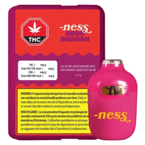Ness - Neon Dragon Liquid Diamonds THC Disposable Vape 1G