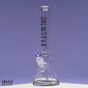 Castle Bong - Splat (16") Minimalist Art Glass Bong
