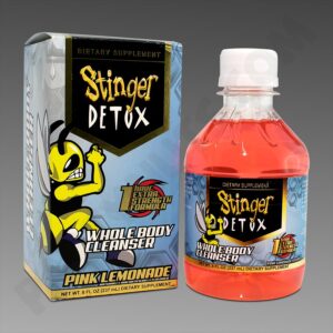 Stinger - Detox Whole Body Cleanser 1 Hr Extra Strength Drink  Pink Lemonade 236ml