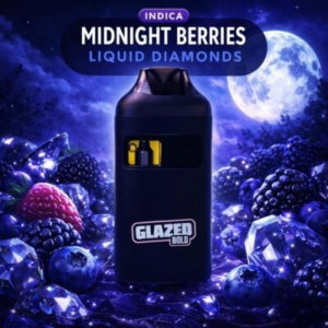 Bold Glazed - Midnight Berries Liquid Diamond THC Disposable Vape 1G