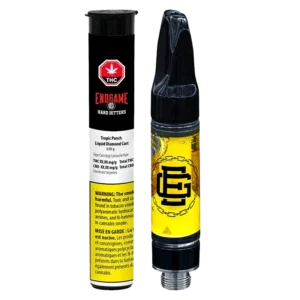 Endgame - Hard Hitter Tropic Punch Liquid Diamond 510 Vape Cart 1G