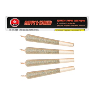 Happy & Stoned - Quick Rips Sativa PR4X0.5G