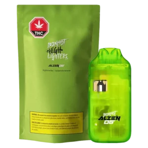 Boxhot - Highlighters Alien OG Diamond Infused THC Disposable Vape 1G