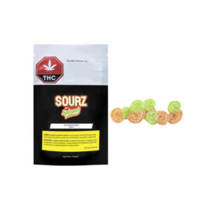 Sourz Spinach - Fully Blasted Caramel Apple Gummies 5X5G