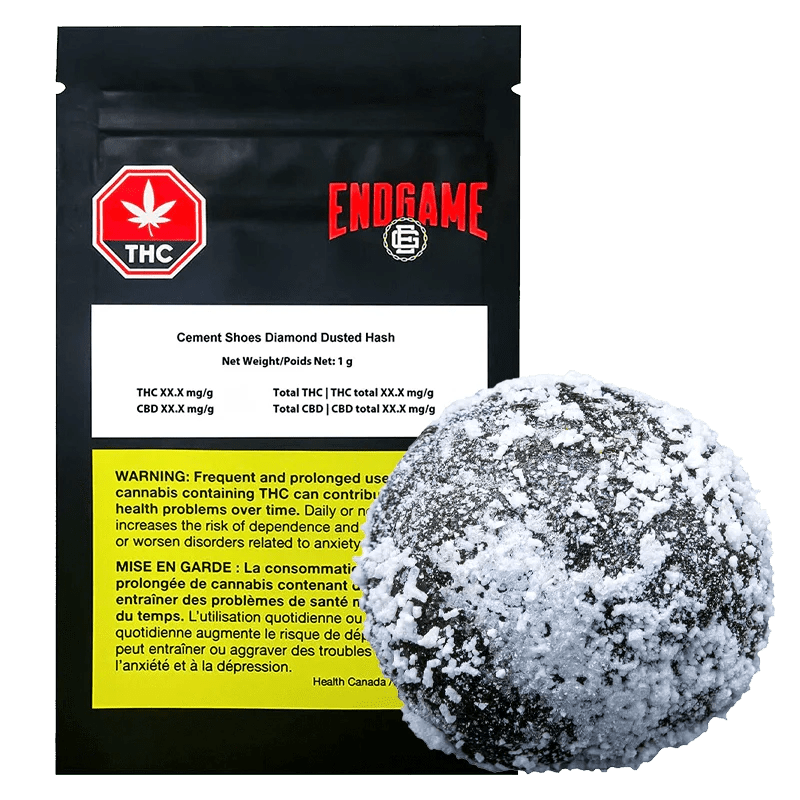 Endgame - Afghan Black Diamond Dusted Hash 2G