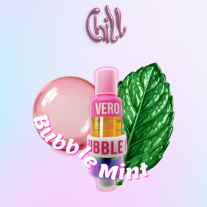 Vero - Bubble Mint Liquid Diamonds Postless Vape Cart 1G
