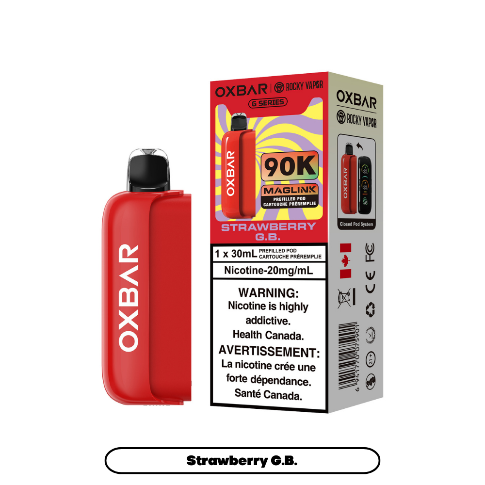 Oxbar Maglink Prefilled Pods - Strawberry G.B.(Gummy Bear) 30ml