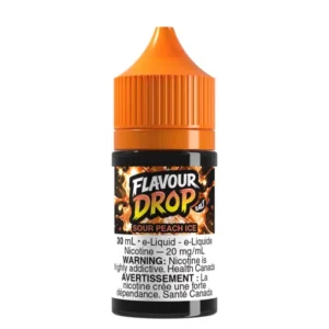 Flavour Drop - Juicy Peach Ice E-Liquid 30ml