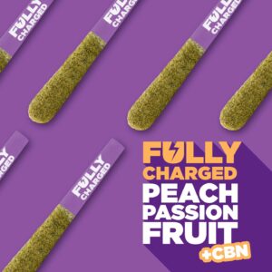 Spinach - Fully Charged Peach Passionfruit Kush Diamond+Kief Infused PR3X0.5G