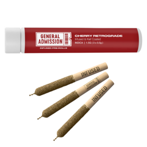 General Admission - Cherry Retrograde Liquid Diamond PR3X0.5G