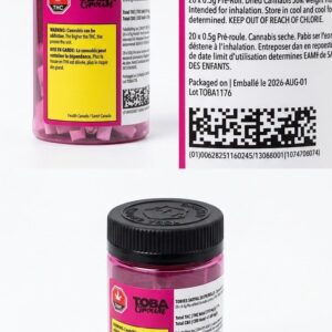 TobaGrown - Tobies Sativa PR20X0.5G