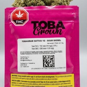 TobaGrown - Sour Diesel 1G