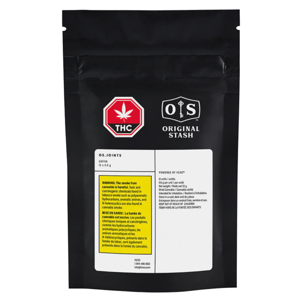 ORIGINAL STASH - O.S. JOINTS SATIVA PR12X0.6G