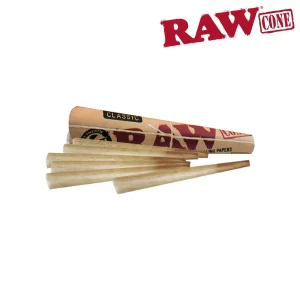 RAW CLASSIC CONE 6 PACK 1 1/4 SIZE