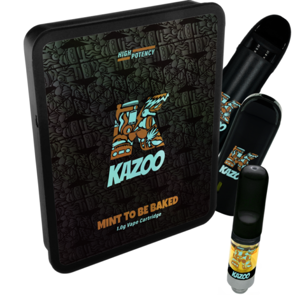 KAZOO-MINT TO BE BAKED 1g 510 DISPOSABLE VAPE
