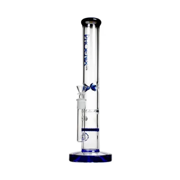 Phoenix Star 14 Inches Percolator Bong with Turbine & Honeycomb Perc