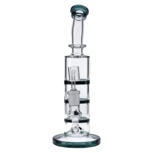 Honeycomb Bubbler with Triple  Disc Perc