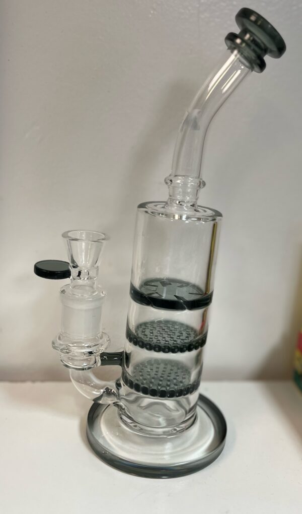 Honeycomb Bubbler with Triple Disc Perc – UpinSky Stmarys