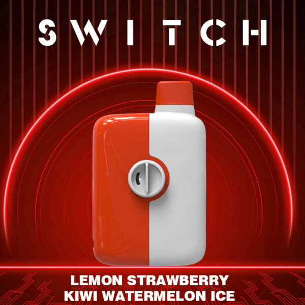 MR FOG SWITCH 5500 PUFFS - LEMON STRAWBERRY KIWI WATERMELON ICE (BOLD 50)