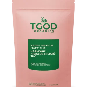 TGOD - HAPPY HIBISCUS MATE THC TEA