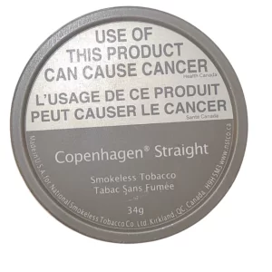 Copenhagen Straight 34g