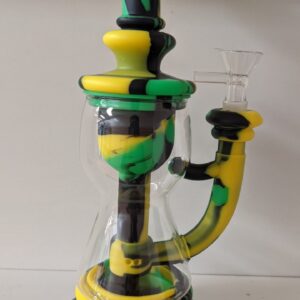 SILICONE GLASS 9″ BONG