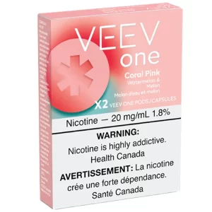 Veev One - Coral Pink 2Pods