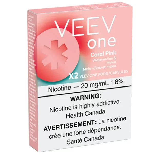 Veev One - Coral Pink 2Pods