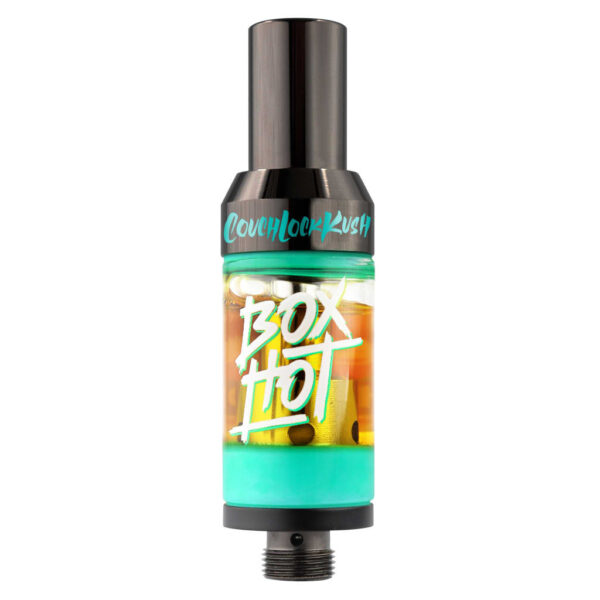 BOXHOT 1000 - Couch Lock Kush CBN 510 Vape Cart 1.2g - Image 2