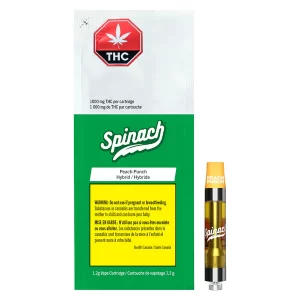 SPINACH - PEACE PUNCH 510 VAPE CART 1.2G HYBRID