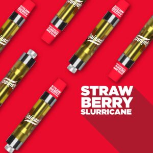 SPINACH -STRAWBERRY SLURRICANE VAPE CART 1.2G INDICA