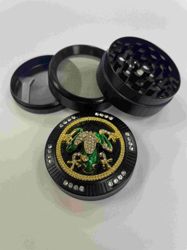 4pc Bling Grinder – Frog