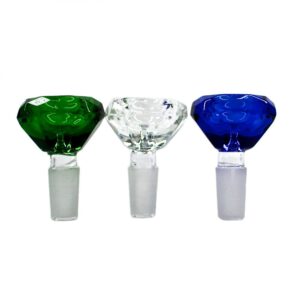 Diamond Bowls In Assorted Colours – Male 14mm