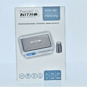 FUZION NTR-100 -100G X 0.01G - Professional Digital Mini Scale