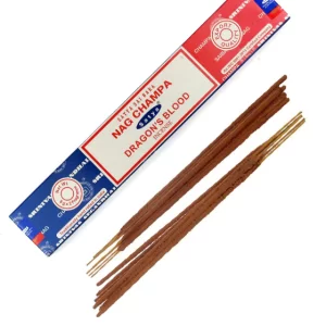 Satya NAG CHAMPA DRAGON’S BLOOD INCENSE