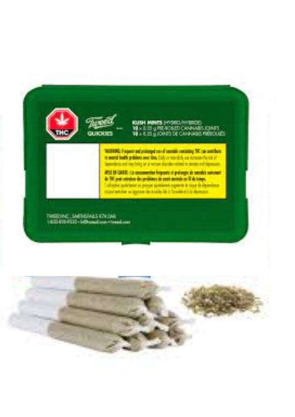 TWEED - QUICKIES KUSH MINTS PR10X0.35G