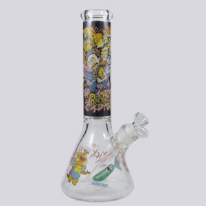 13" Inch Rick and Morty Beaker Bong