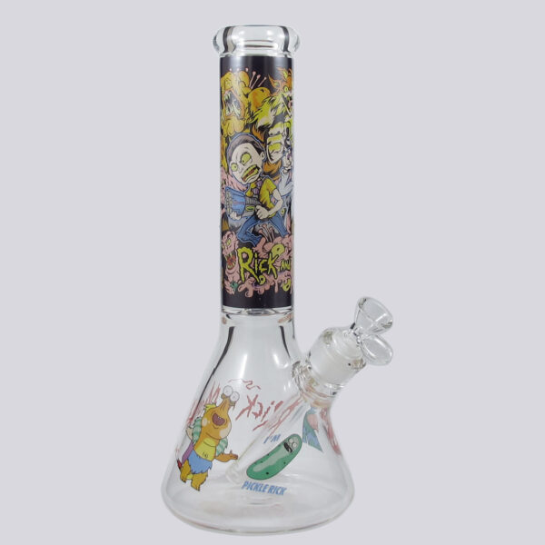 13" Inch Rick and Morty Beaker Bong