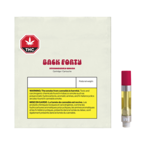 BACK FORTY - STRAWBERRY COUGH 510 VAPE CART 1G SATIVA