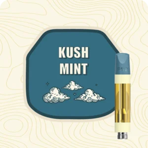 BACK FORTY - KUSH MINT VAPE CART 1G HYBRID