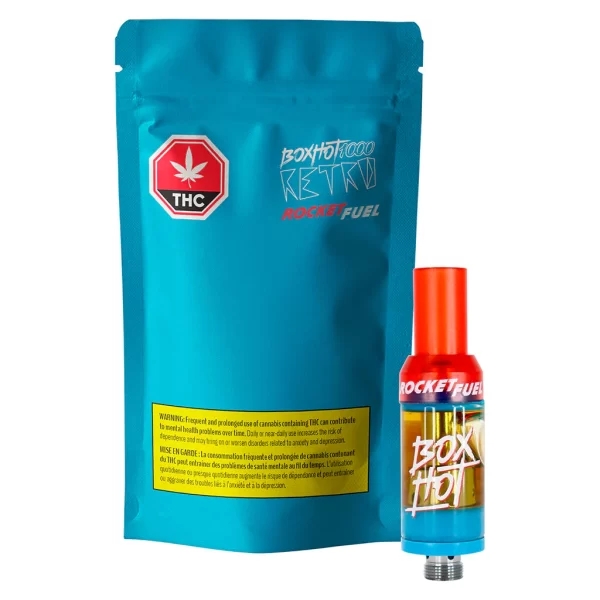 BOXHOT - RETRO ROCKET FUEL 510 VAPE CART 1.2G - Image 2