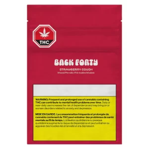 BACK FORTY - STRAWBERRY COUGH FORT PR3X0.5G