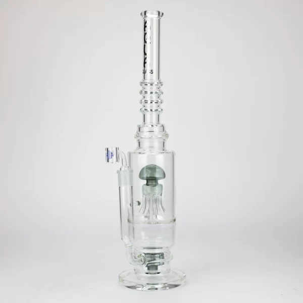 19" AQUA Glass 2-in-1 Octopus percolator glass water bong - Image 2